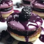 Blackberry Drizzle Pancakes