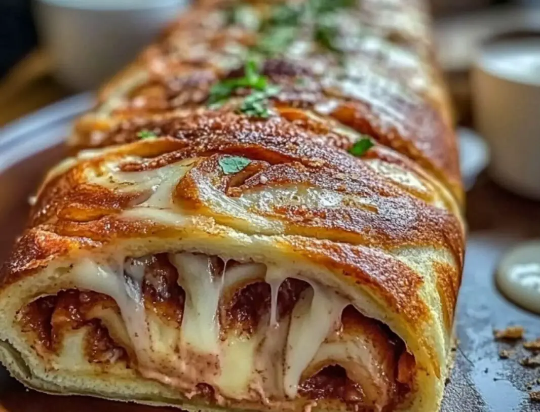 Cheesy Stuffed Bread Roll