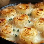 Potato Rose Gratin