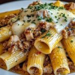 Cheesy Baked Rigatoni Pasta