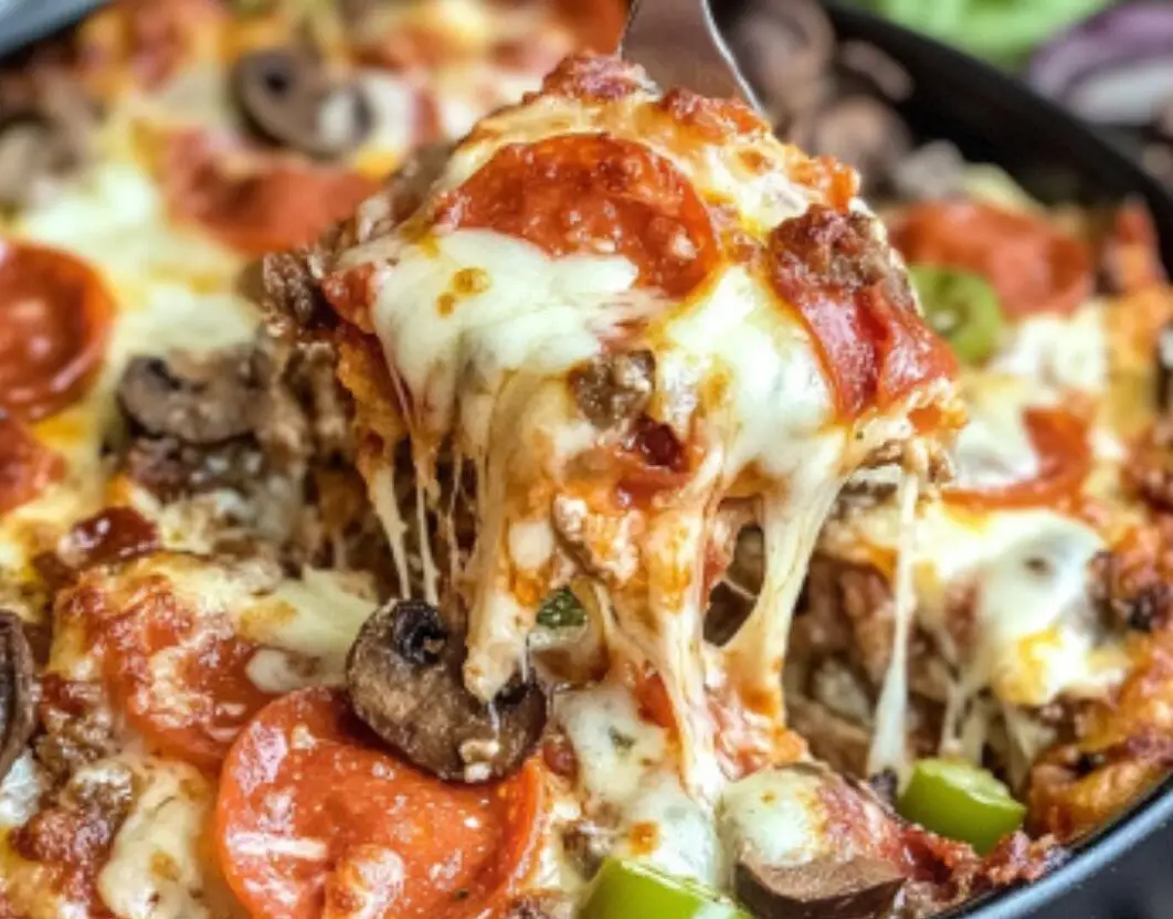 Deep Dish Pizza Skillet