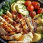 Grilled Chicken Bowl with Avocado & Roasted Veggies