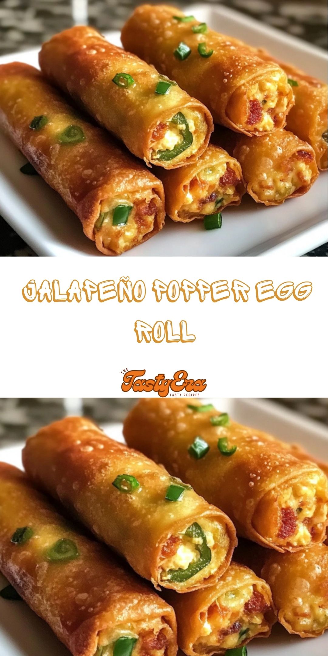 Jalapeño Popper Egg Rolls