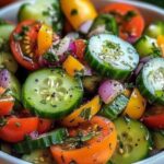 Fresh Cucumber & Tomato Salad