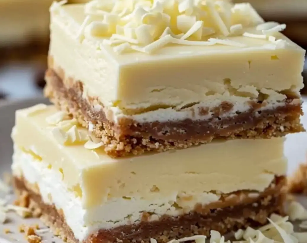 White Chocolate Cheesecake Bars