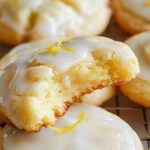 Soft Lemon Glazed Cookies