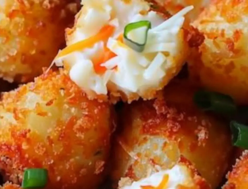 Crispy Cheese-Stuffed Potato Balls