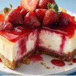 Delicious Strawberry Cheesecake