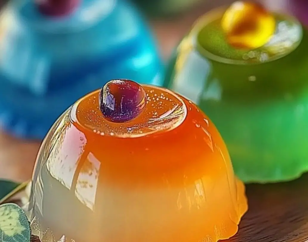 Rainbow Jelly Domes