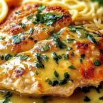 Lemon Butter Chicken with Pasta