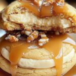 Caramel Cheesecake Sandwich Cookies