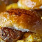 Sausage Egg Breakfast Sliders