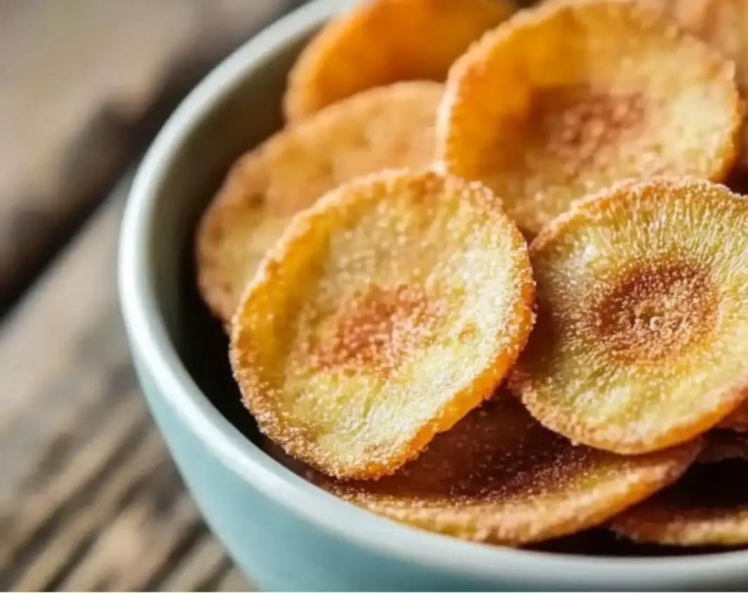 Crispy Cinnamon Sugar Chips