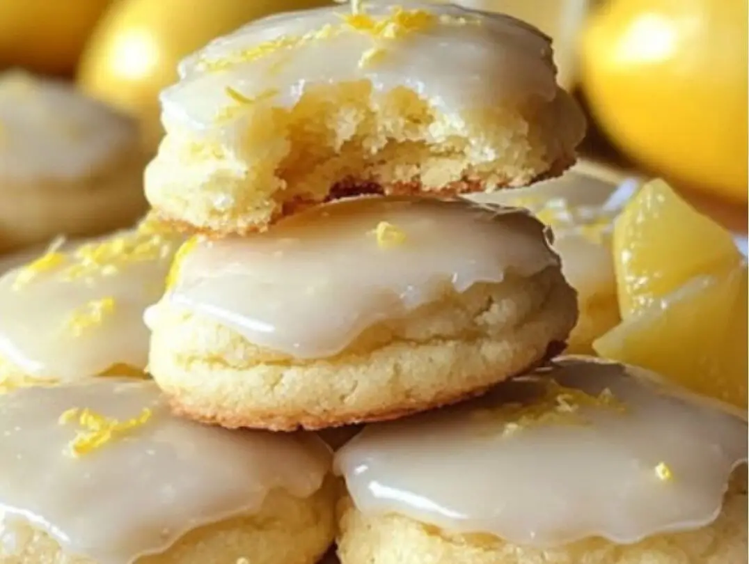 Glazed Lemon Cookies