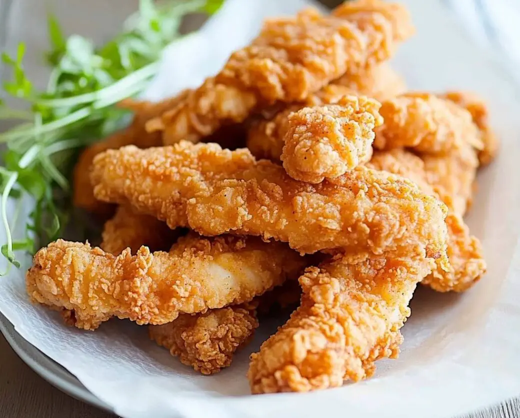 Crispy Homemade Chicken Strips