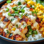 Grilled Chicken Bowl with Rice & Corn