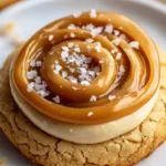 Salted Caramel Swirl Cookie