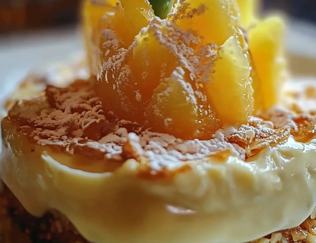 Pineapple Coconut Cream Tart