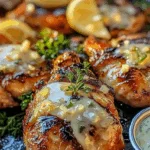 Lemon Herb Grilled Chicken Thighs