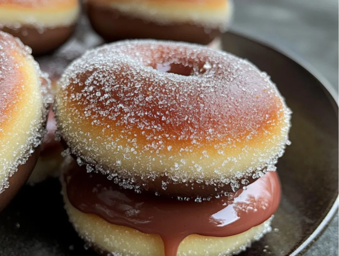 Chocolate-Filled Sugar Donuts