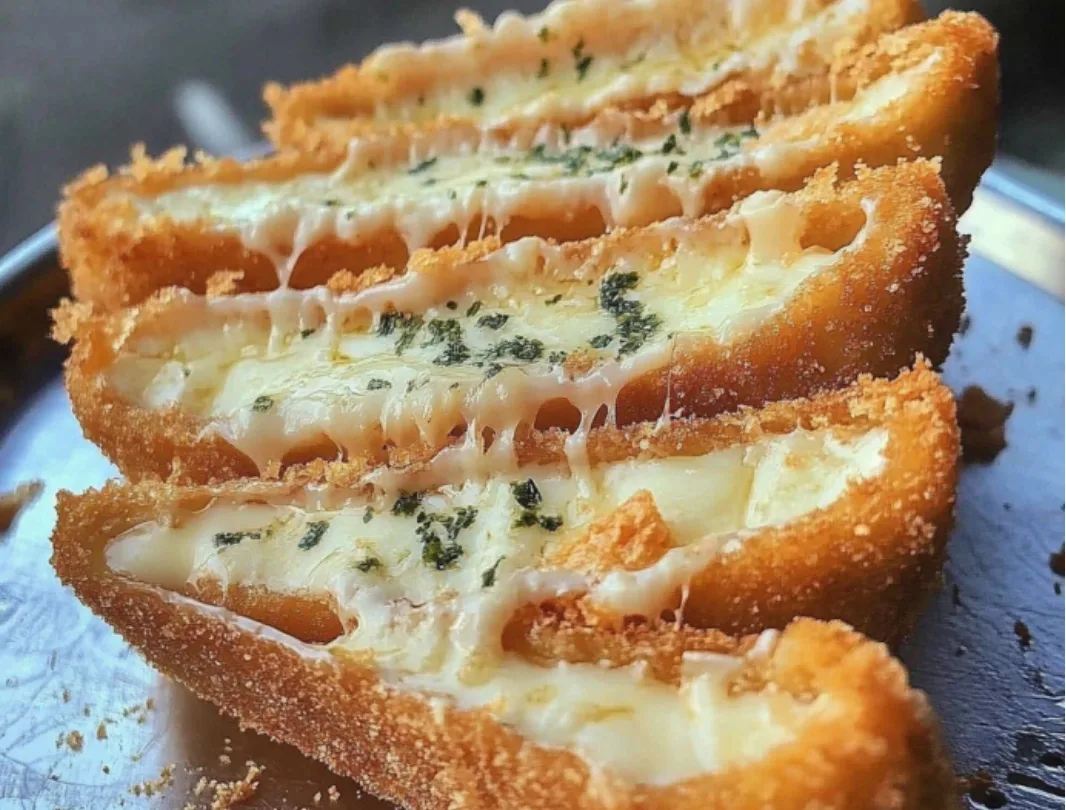 Crispy Fried Mozzarella Cheese Sticks