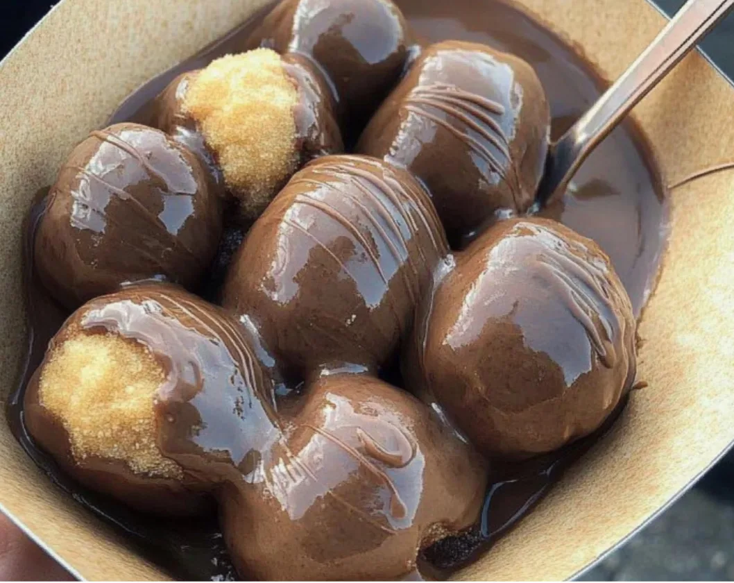 Chocolate Covered Loukoumades