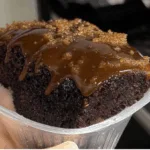 Moist Chocolate Cake with Brown Sugar Crumble