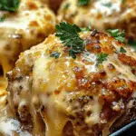 Cheesy Baked Meatballs with Herbs