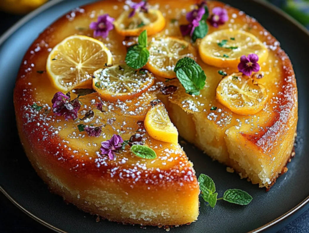Lemon Upside-Down Cake