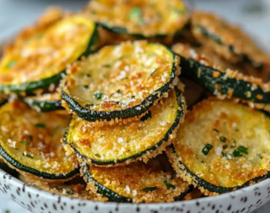 Crispy Baked Zucchini Chips