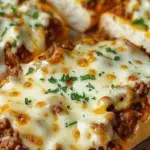 Classic Sloppy Joe Melt with Cheesy Bread