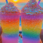 Colorful Sunset Drinks