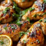 Glazed Lemon Herb Chicken Breasts