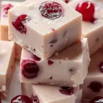 Maraschino Cherry Fudge