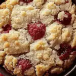 Raspberry Crinkle Cookies