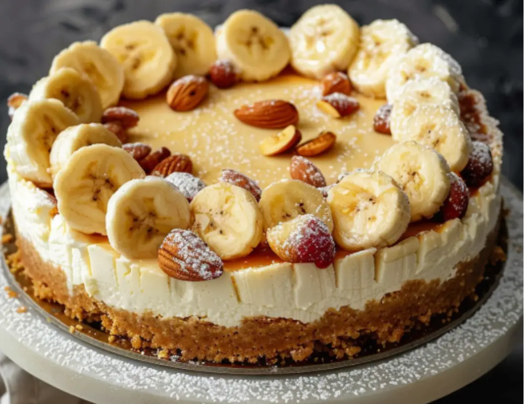 Banana Nut Cheesecake
