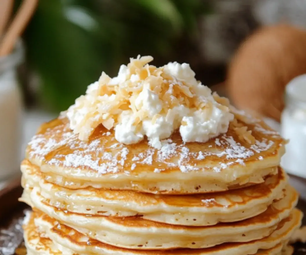 Coconut Cream Pancakes: A Tropical Twist on a Breakfast Favorite
