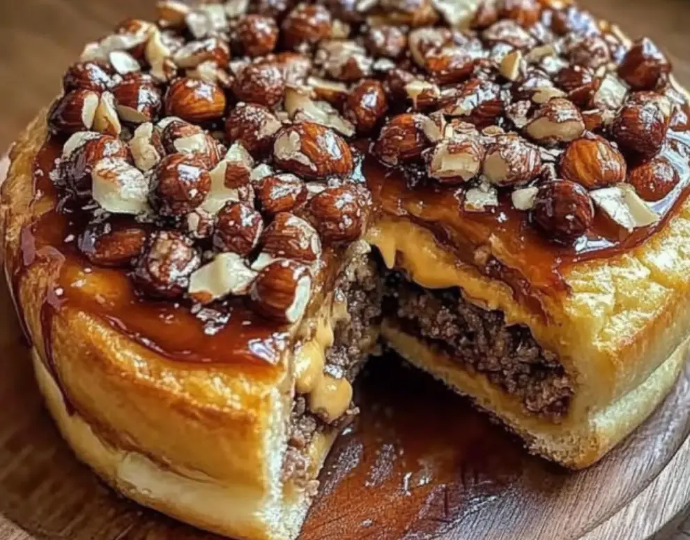 Hazelnut Caramel Cheesecake