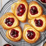 Luscious Cherry Cheese Danish