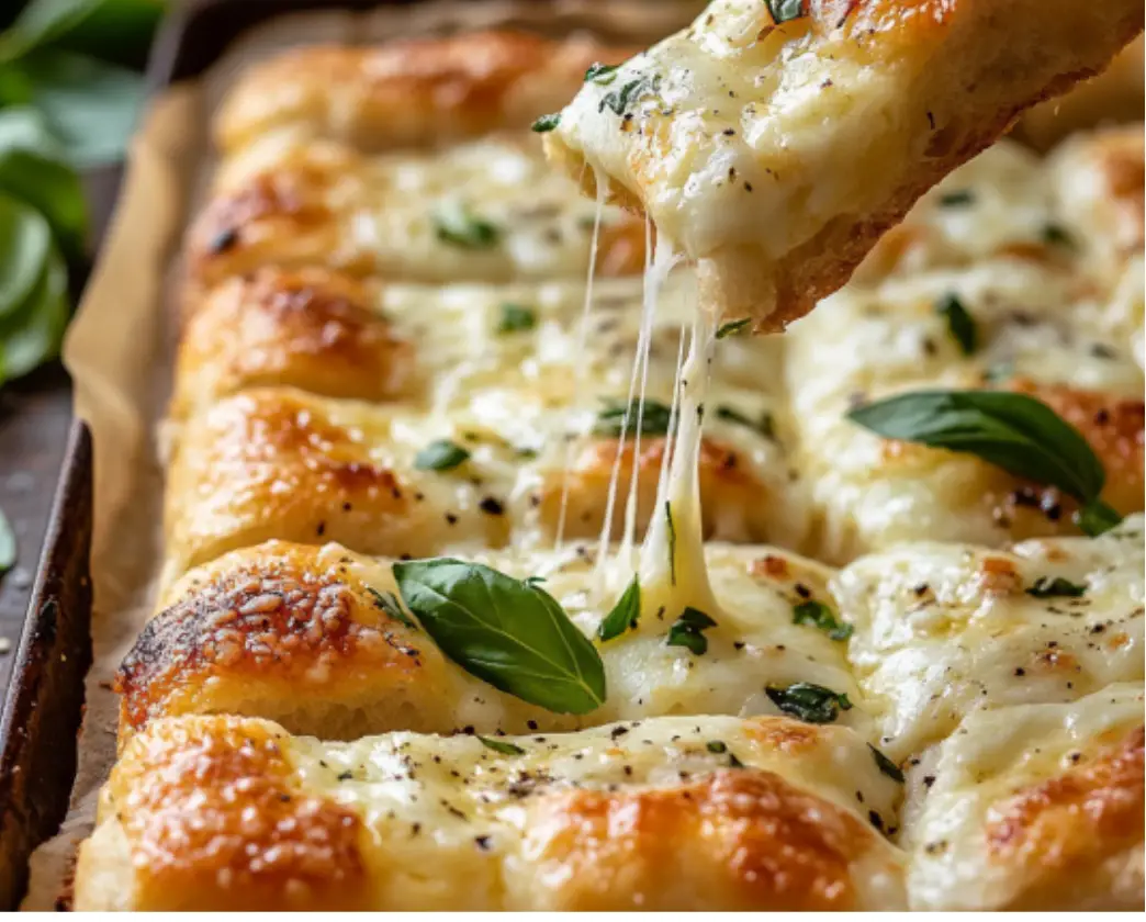 Cheesy Garlic Breadsticks