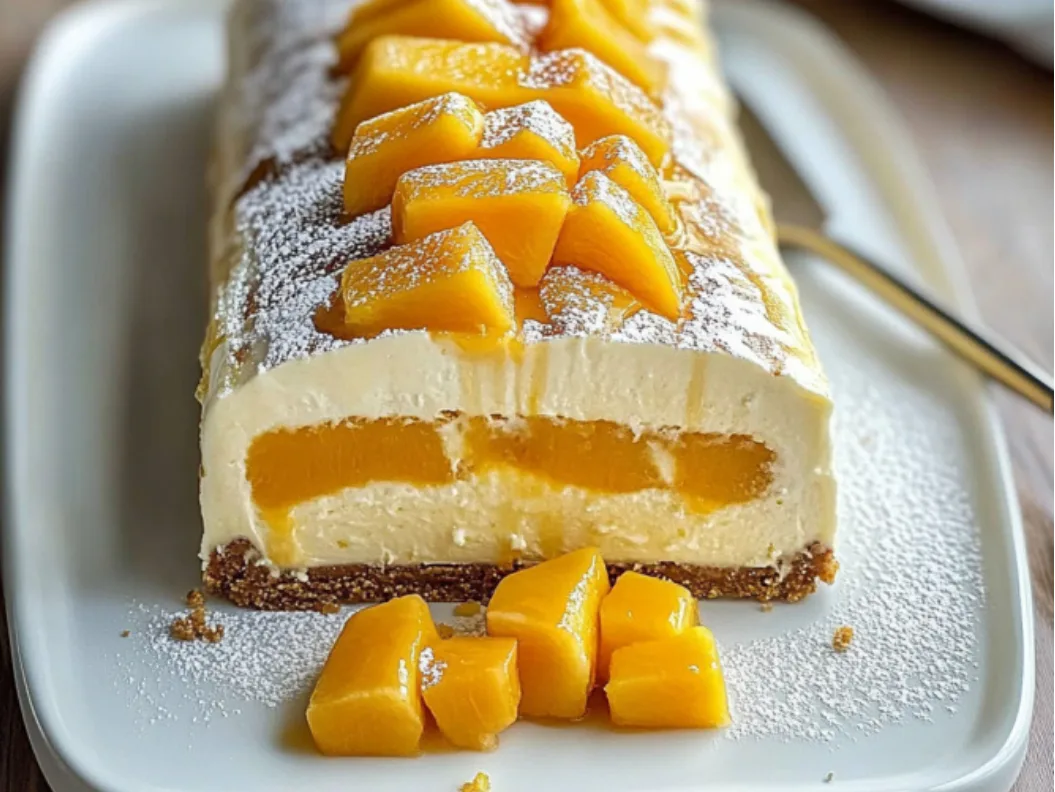 Mango Layer Dessert Roll