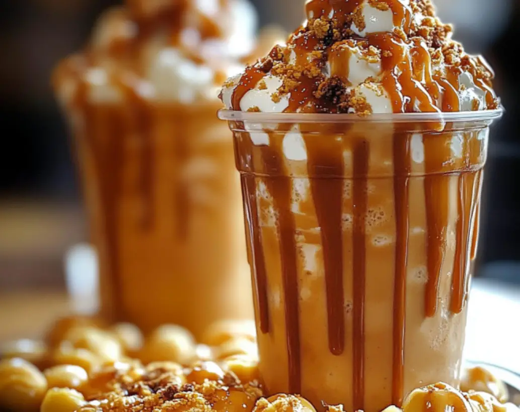 Caramel Hazelnut Frappe