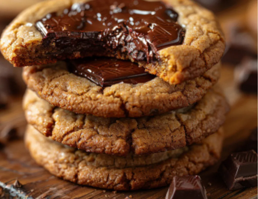 Molten Chocolate Center Cookies