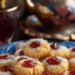 Jam-Filled Coconut Cookies