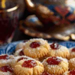 Jam-Filled Coconut Cookies