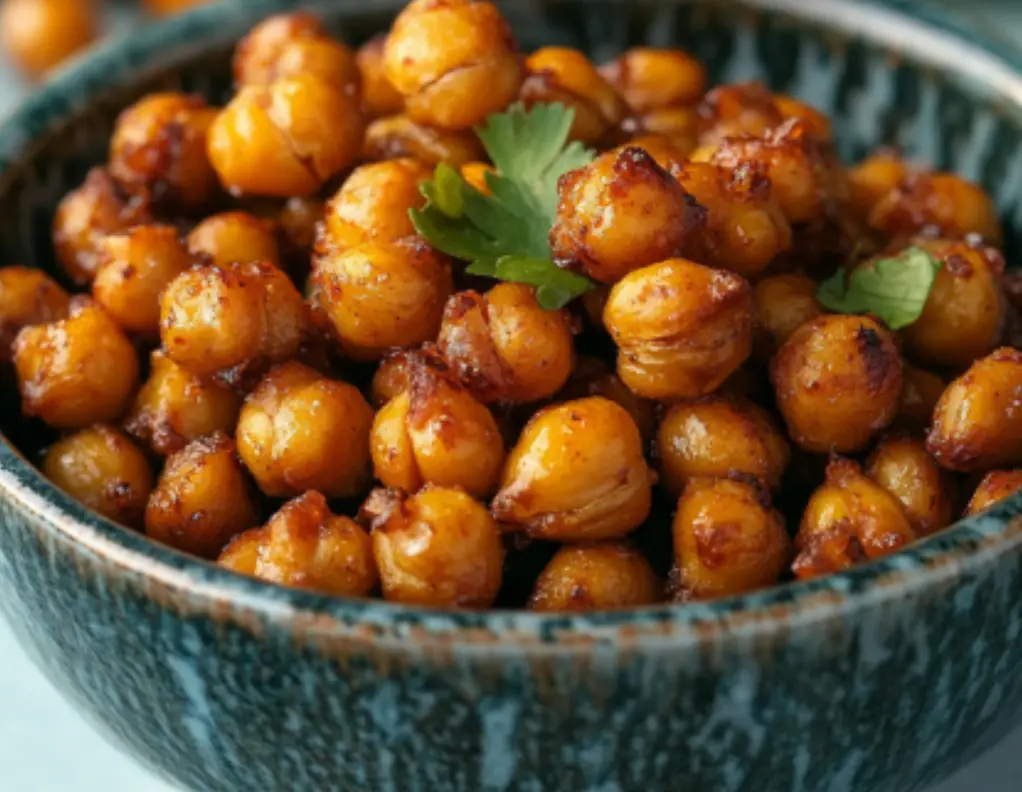 Spicy Roasted Chickpeas