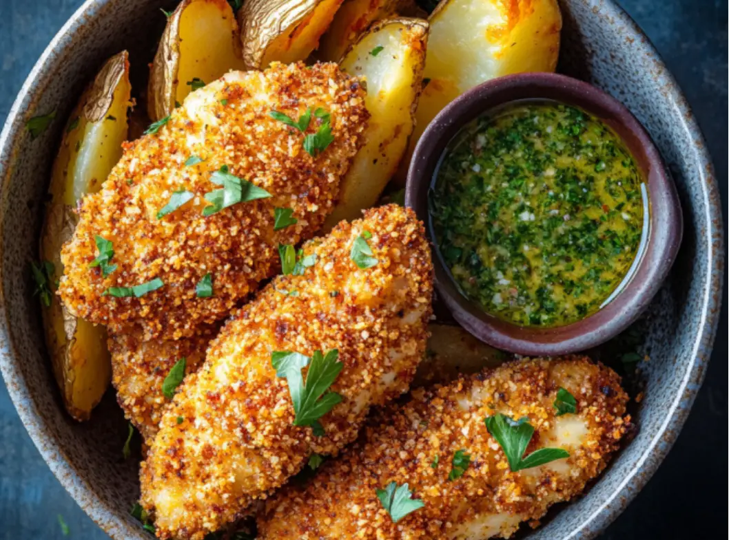 Crunchy Panko Crust