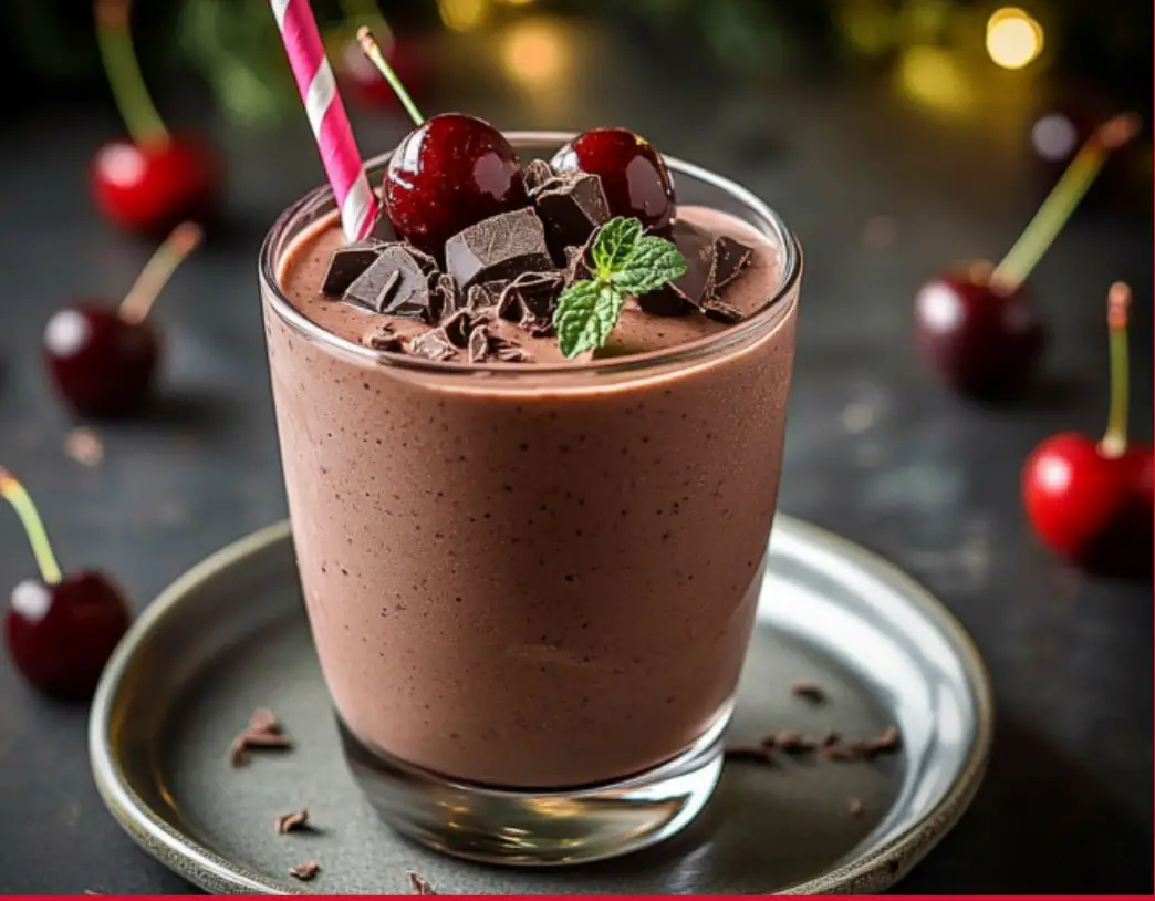 Chocolate Cherry Smoothie