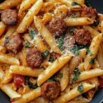 Creamy Cajun Sausage Pasta