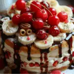 Banana Split Layer Cake